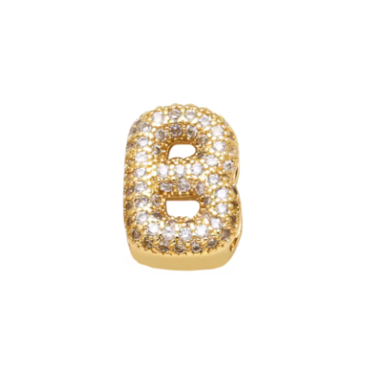 Charm Naroa Letra B Dourada