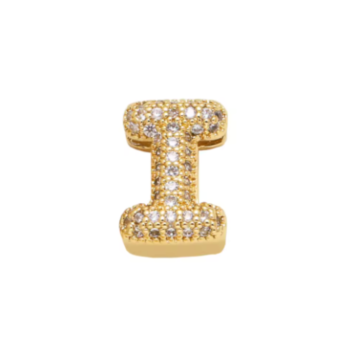 Charm Naroa Letra I Dourada