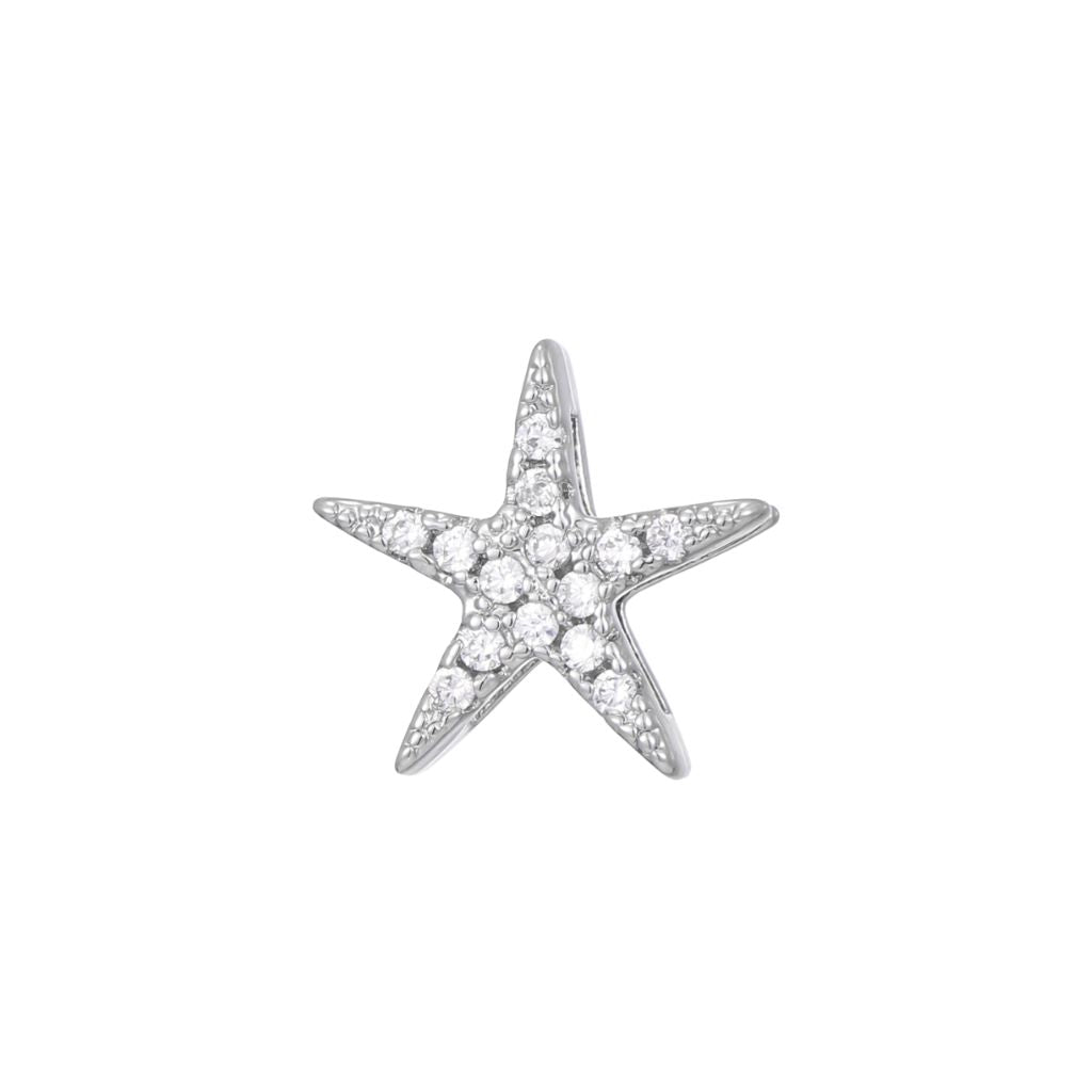 Charm Naroa Estrela 5 Pontas Prata