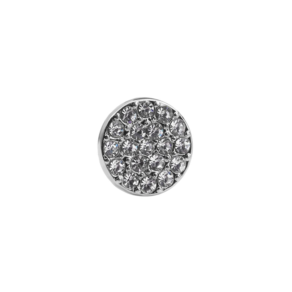 Charm Naroa Cristal Lux Prateado