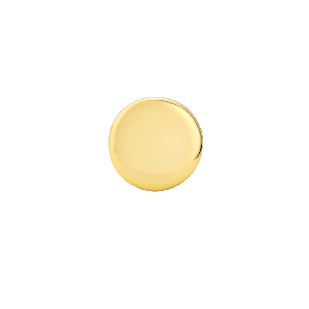 Charm Naroa Círculo Cheio Dourado