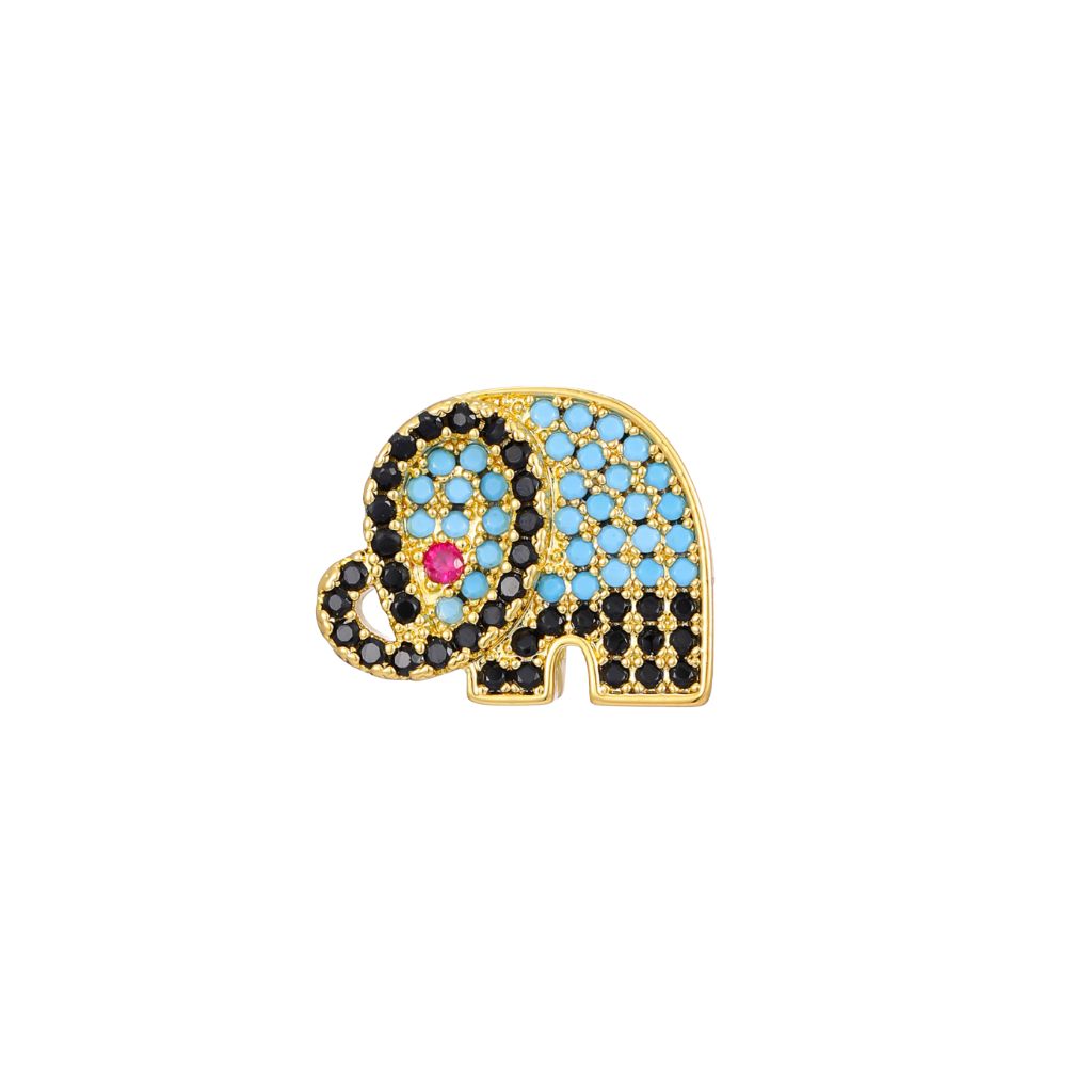 Charm Naroa Elefante Dourado Color