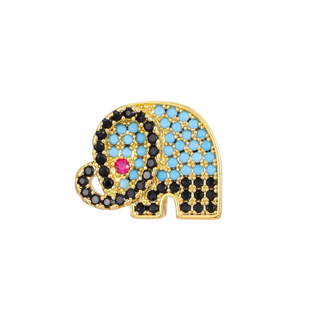 Charm Naroa Elefante Dourado Color