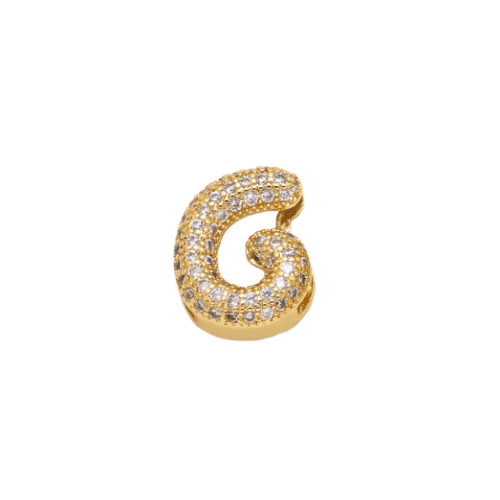 Charm Naroa Letra G Dourada - Naroa