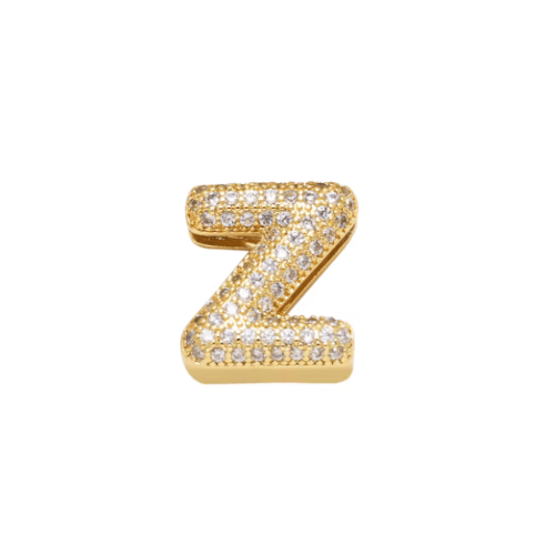 Charm Naroa Letra Z Dourada - Naroa