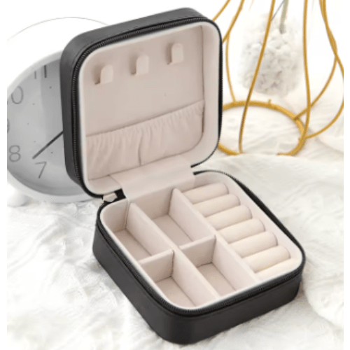 Porta Jóias Naroa Portátil Black - Naroa