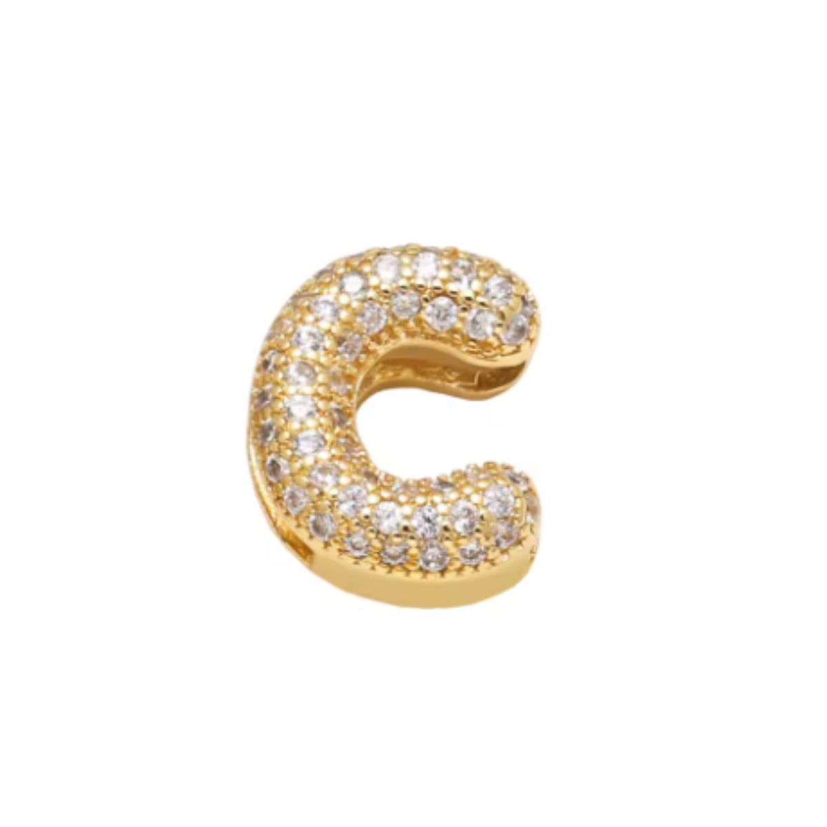 Charm Naroa Letra C Dourada