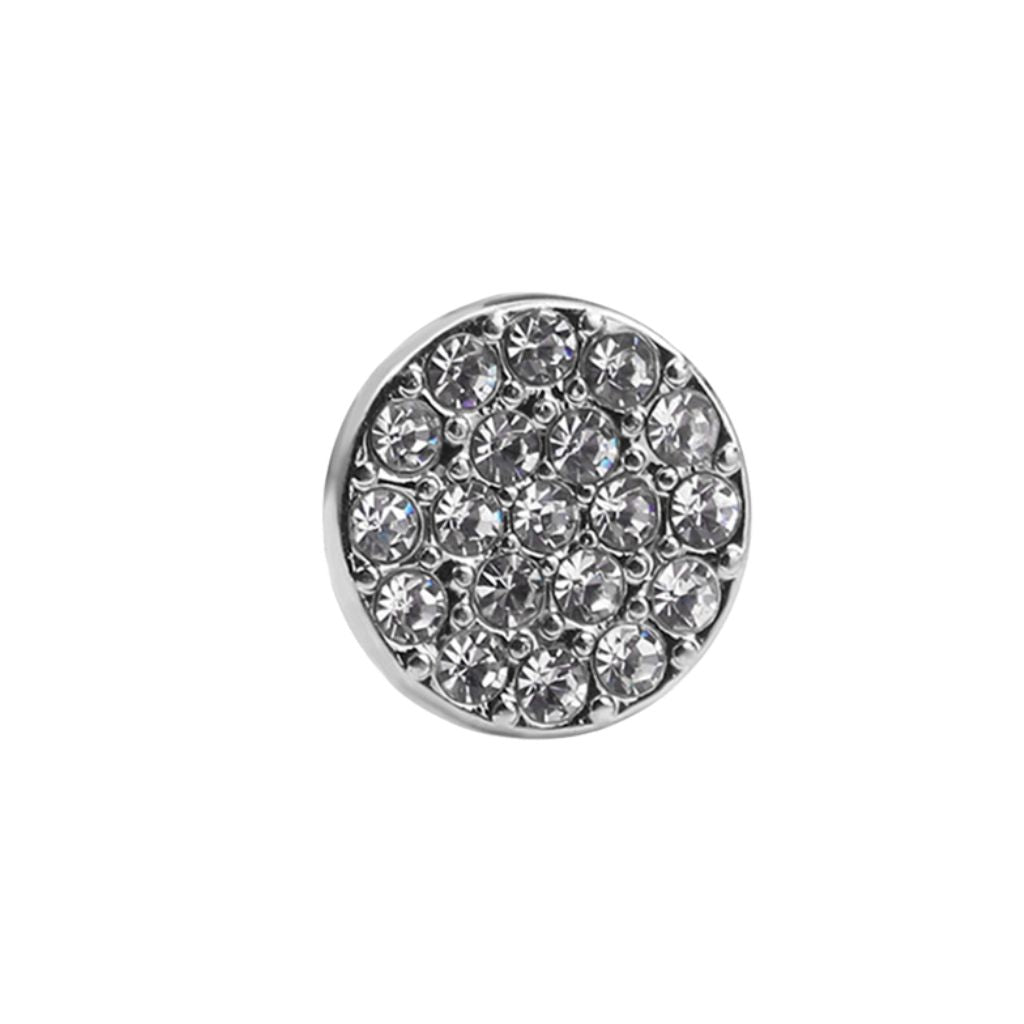 Charm Naroa Cristal Lux Prateado